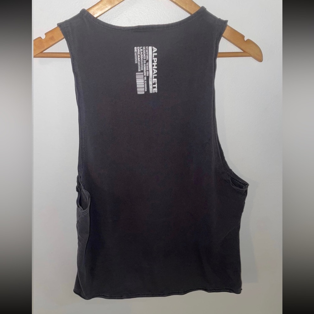 Alphalete cut off tank top shirt